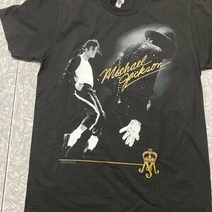 Michael Jackson Black Adult Tee